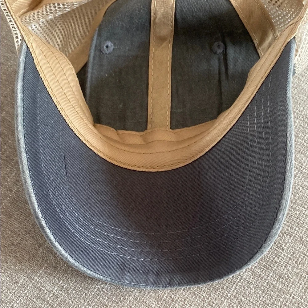 Trucker Hat - Gray and Tan